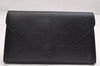 Authentic Louis Vuitton Epi Arts Deco Clutch Hand Bag Black M52632 LV 1712K