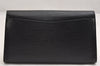 Authentic Louis Vuitton Epi Arts Deco Clutch Hand Bag Black M52632 LV 1712K