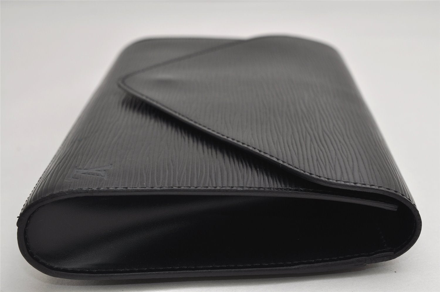 Authentic Louis Vuitton Epi Arts Deco Clutch Hand Bag Black M52632 LV 1712K