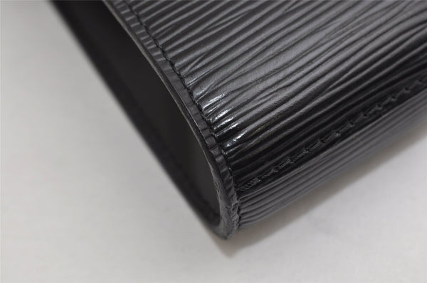 Authentic Louis Vuitton Epi Arts Deco Clutch Hand Bag Black M52632 LV 1712K