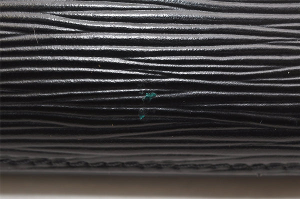 Authentic Louis Vuitton Epi Arts Deco Clutch Hand Bag Black M52632 LV 1712K