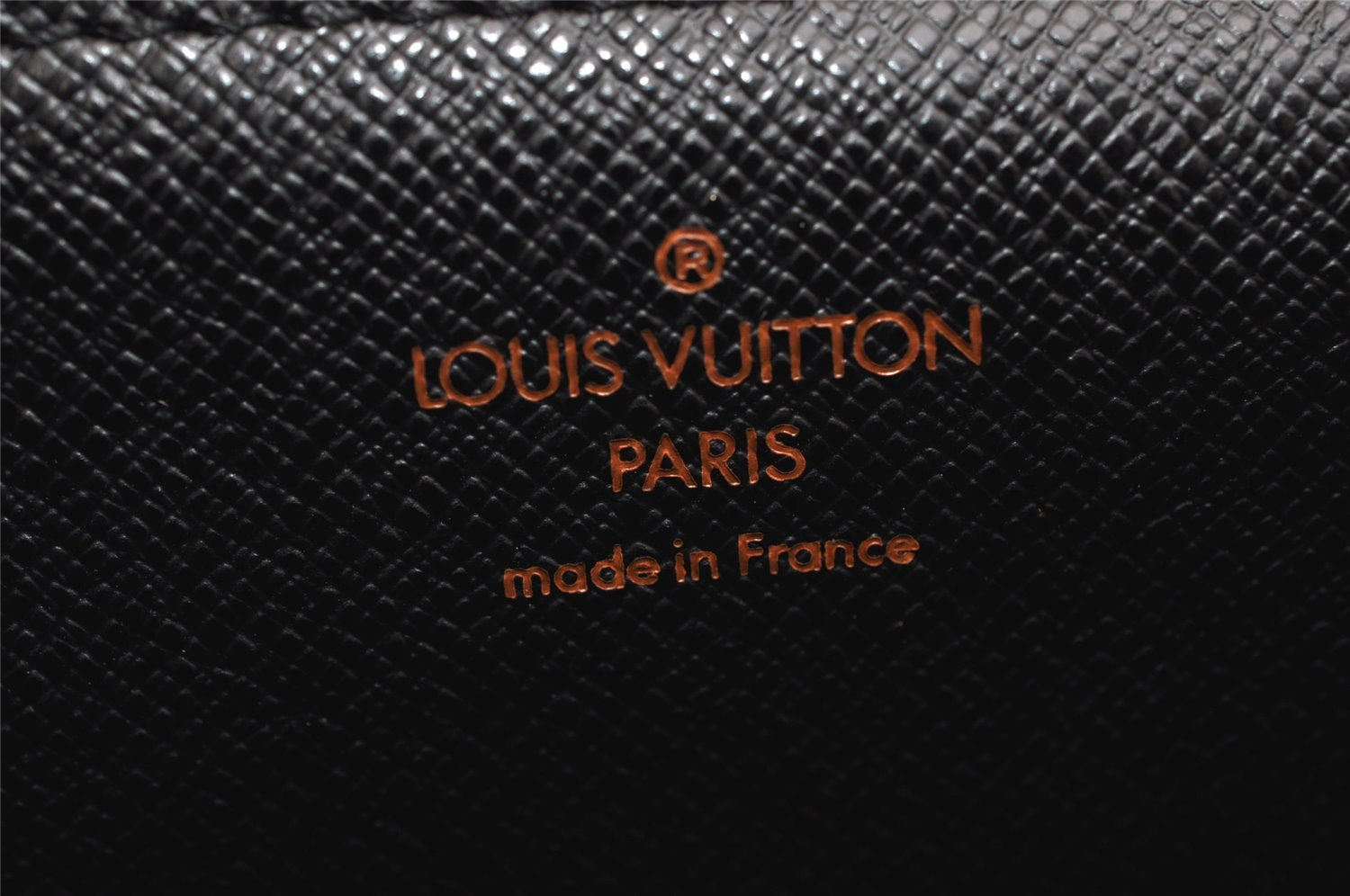 Authentic Louis Vuitton Epi Arts Deco Clutch Hand Bag Black M52632 LV 1712K