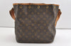 Auth Louis Vuitton Monogram Petit Noe M42226 Shoulder Drawstring Bag Junk 1714J