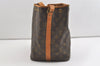 Auth Louis Vuitton Monogram Petit Noe M42226 Shoulder Drawstring Bag Junk 1714J