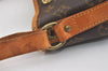Auth Louis Vuitton Monogram Petit Noe M42226 Shoulder Drawstring Bag Junk 1714J