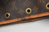 Auth Louis Vuitton Monogram Petit Noe M42226 Shoulder Drawstring Bag Junk 1714J