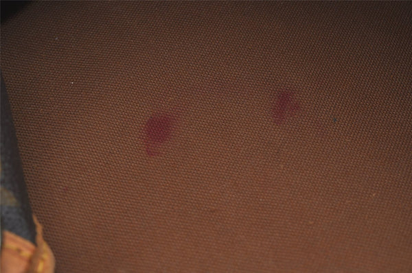 Auth Louis Vuitton Monogram Petit Noe M42226 Shoulder Drawstring Bag Junk 1714J