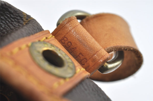 Auth Louis Vuitton Monogram Petit Noe M42226 Shoulder Drawstring Bag Junk 1714J