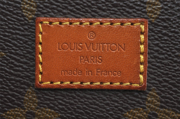 Authentic Louis Vuitton Monogram Saumur 30 Shoulder Cross Bag M42256 LV 1715I