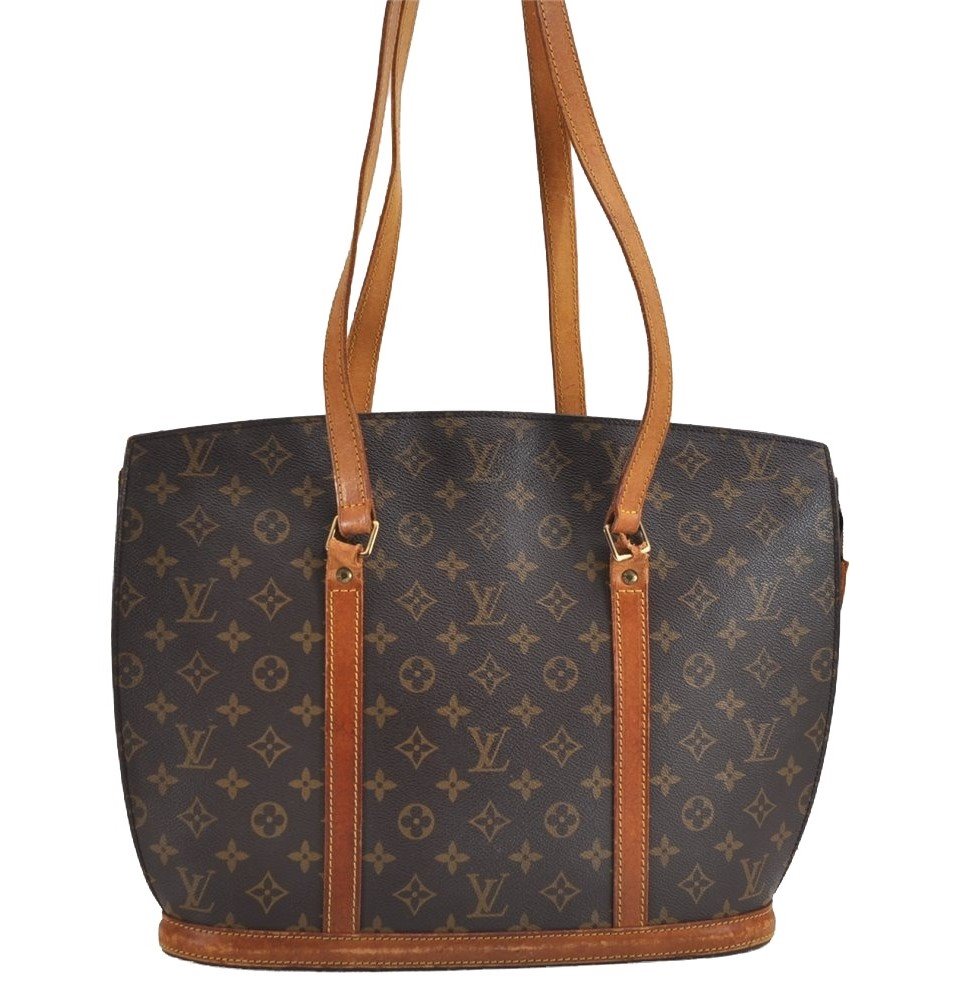 Authentic Louis Vuitton Monogram Babylone Shoulder Tote Bag M51102 Junk 1715J