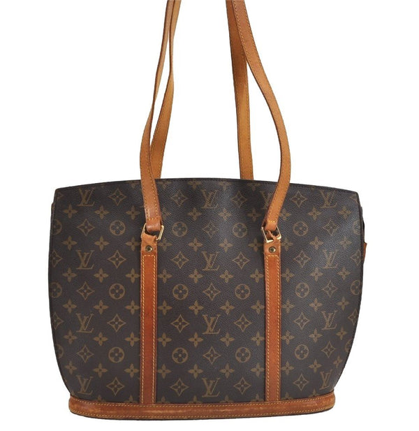 Authentic Louis Vuitton Monogram Babylone Shoulder Tote Bag M51102 Junk 1715J