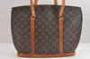 Authentic Louis Vuitton Monogram Babylone Shoulder Tote Bag M51102 Junk 1715J