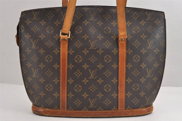 Authentic Louis Vuitton Monogram Babylone Shoulder Tote Bag M51102 Junk 1715J