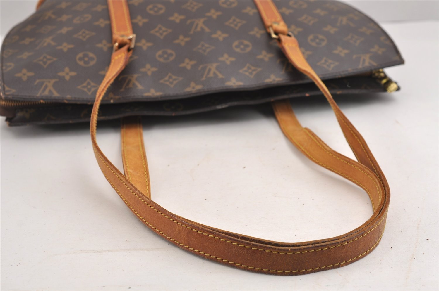 Authentic Louis Vuitton Monogram Babylone Shoulder Tote Bag M51102 Junk 1715J