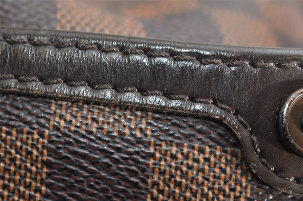 Authentic Louis Vuitton Damier Bloomsbury GM Shoulder Cross Bag N42250 LV 1715K