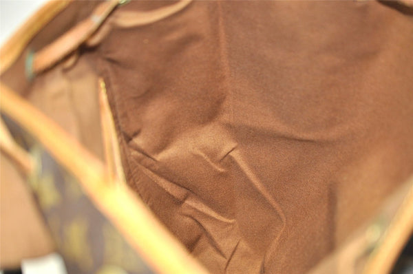 Authentic Louis Vuitton Monogram Montsouris GM Backpack M51135 LV 1716I