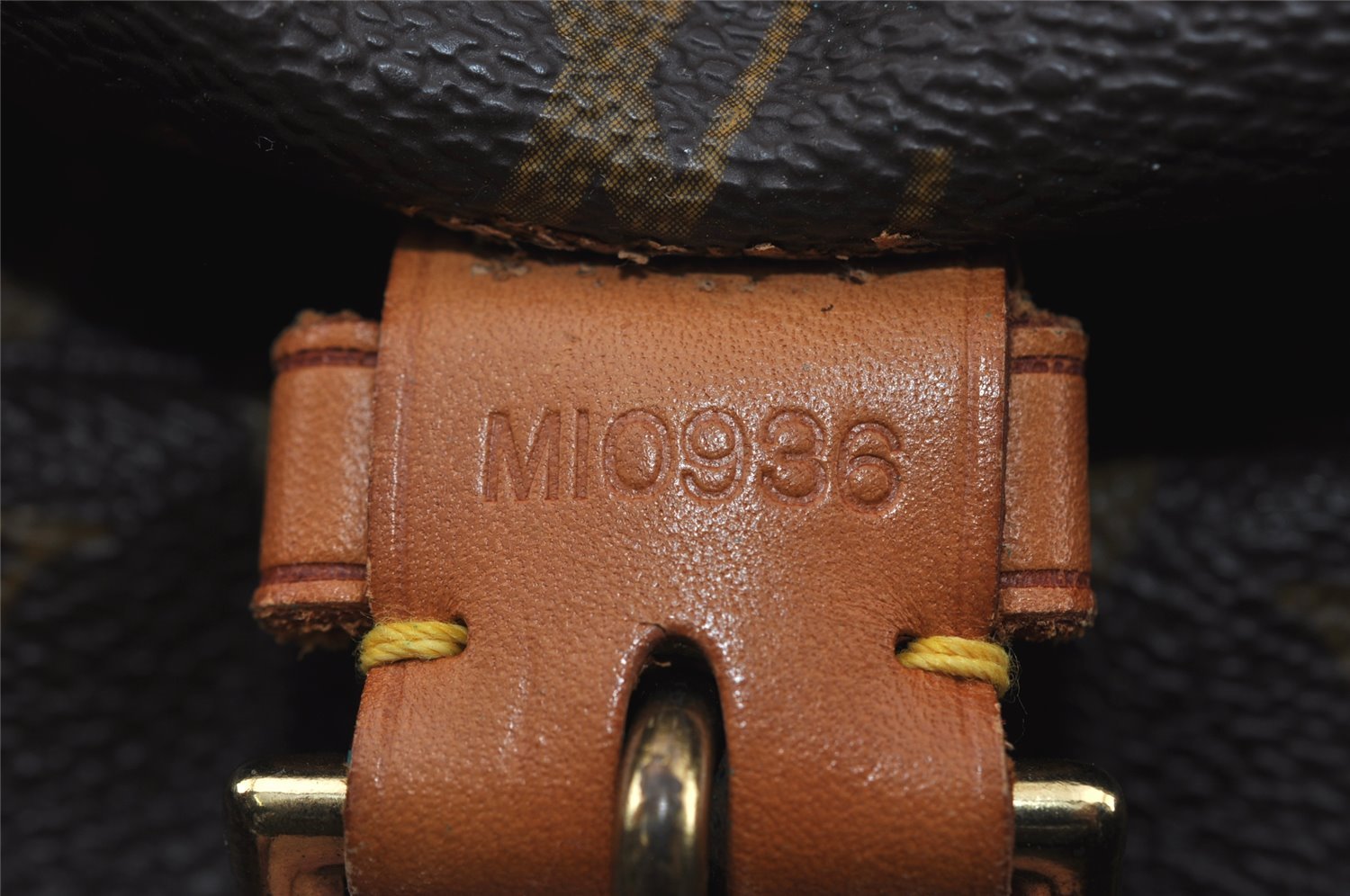 Authentic Louis Vuitton Monogram Montsouris GM Backpack M51135 LV 1716I