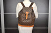 Authentic Louis Vuitton Monogram Montsouris GM Backpack M51135 LV 1716I