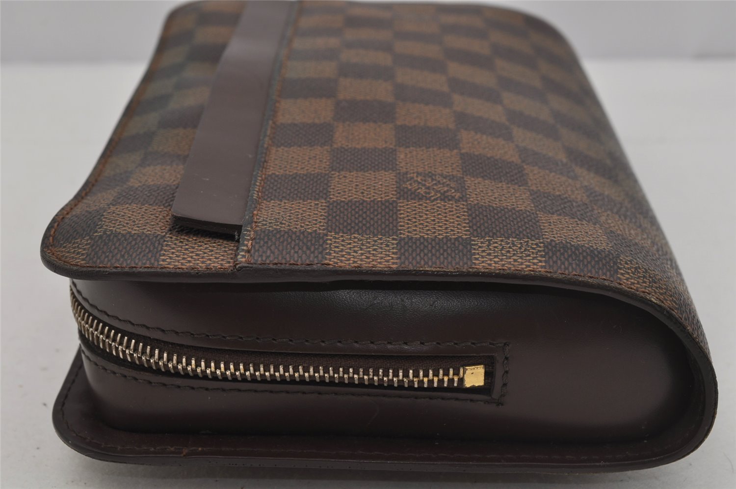Authentic Louis Vuitton Damier Saint Louis Clutch Hand Bag Purse N51993 LV 1716J