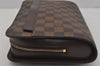 Authentic Louis Vuitton Damier Saint Louis Clutch Hand Bag Purse N51993 LV 1716J
