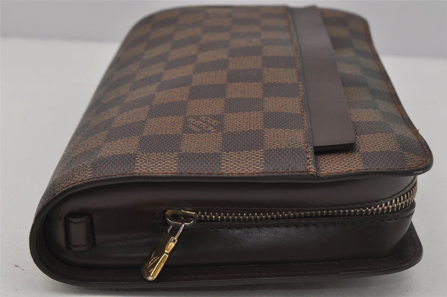 Authentic Louis Vuitton Damier Saint Louis Clutch Hand Bag Purse N51993 LV 1716J