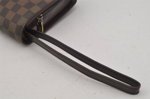 Authentic Louis Vuitton Damier Saint Louis Clutch Hand Bag Purse N51993 LV 1716J