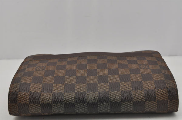 Authentic Louis Vuitton Damier Saint Louis Clutch Hand Bag Purse N51993 LV 1716J