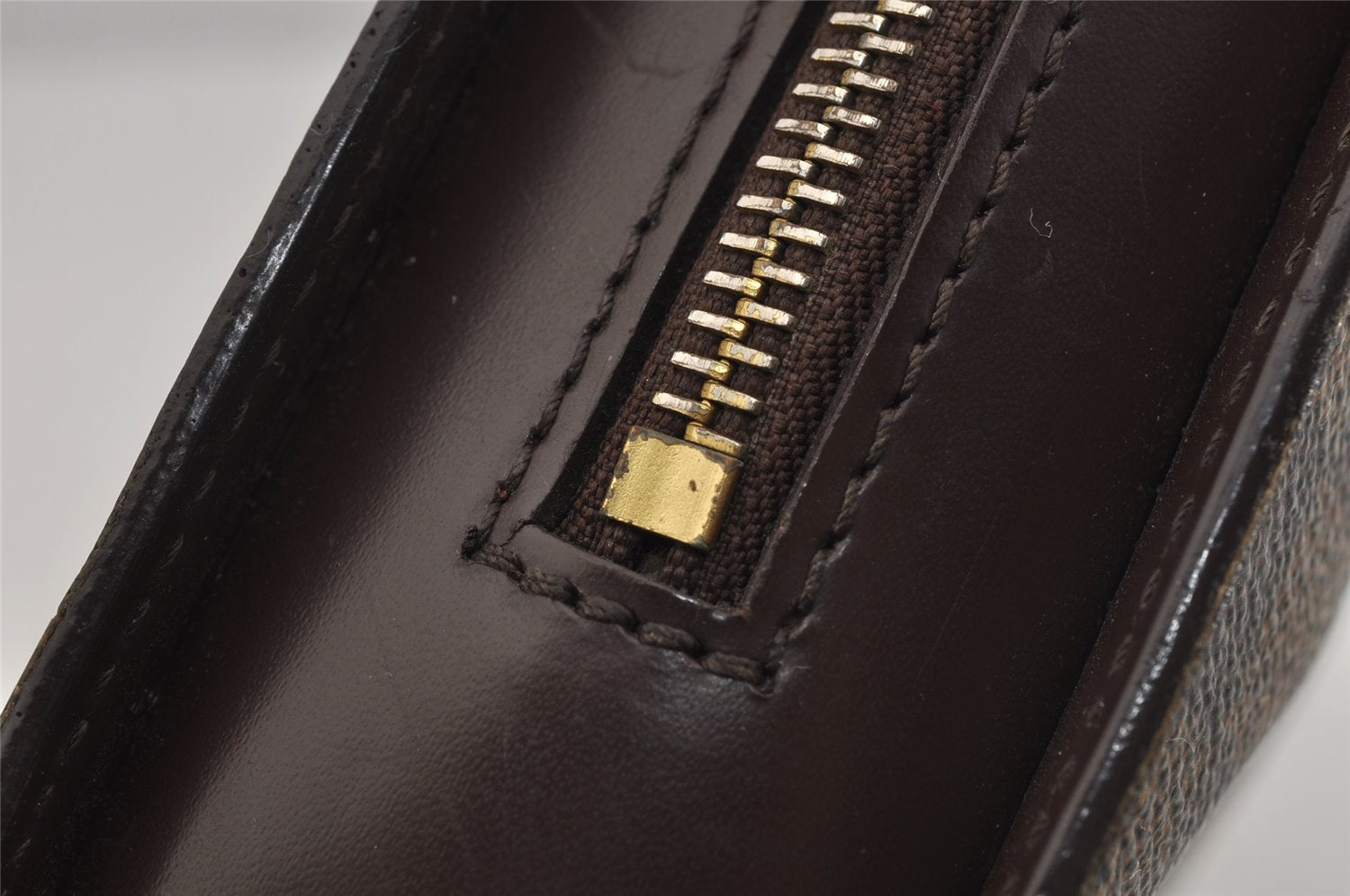 Authentic Louis Vuitton Damier Saint Louis Clutch Hand Bag Purse N51993 LV 1716J