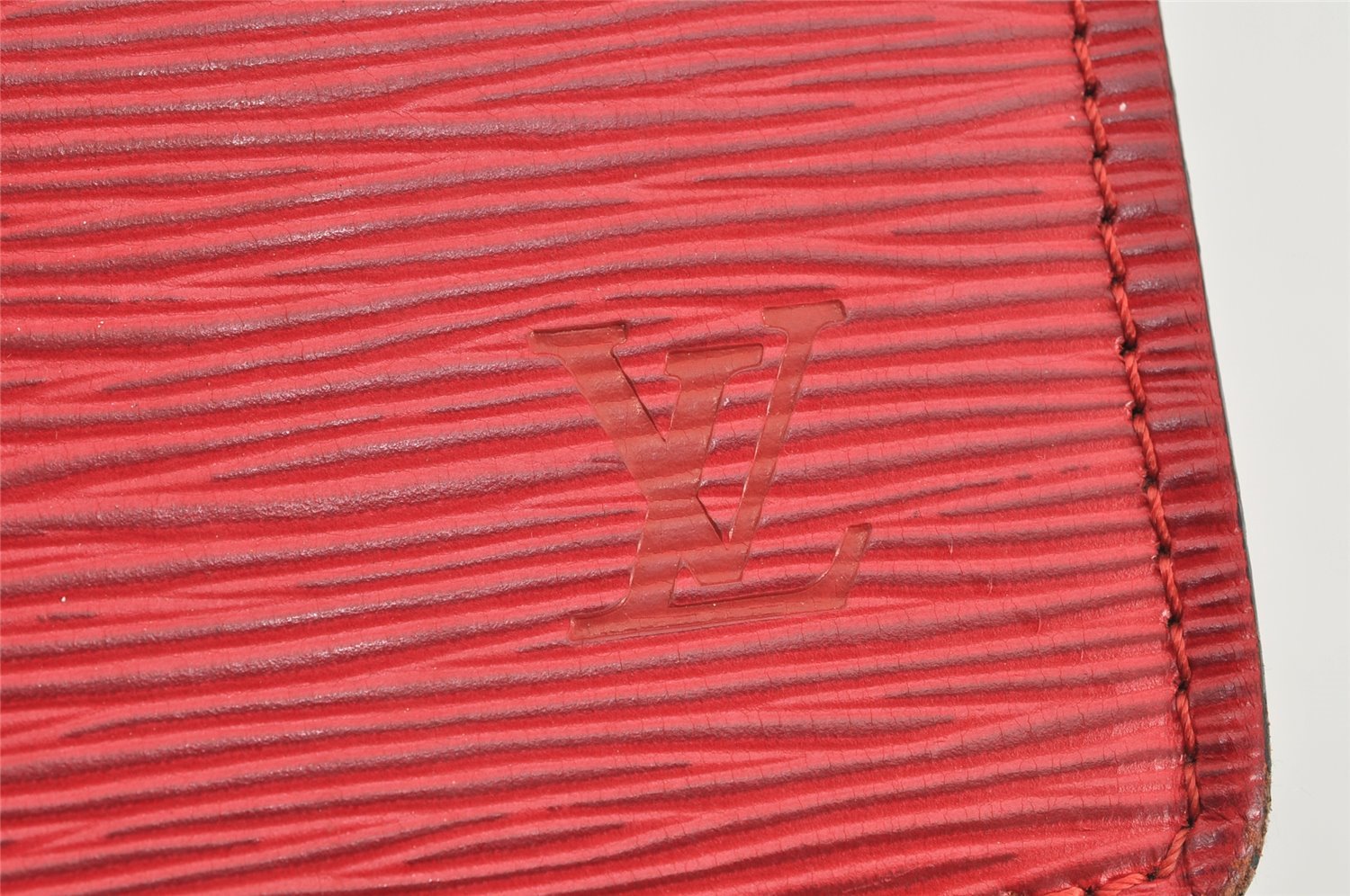 Authentic Louis Vuitton Epi Riviera Hand Bag Red M48187 LV Junk 1716K