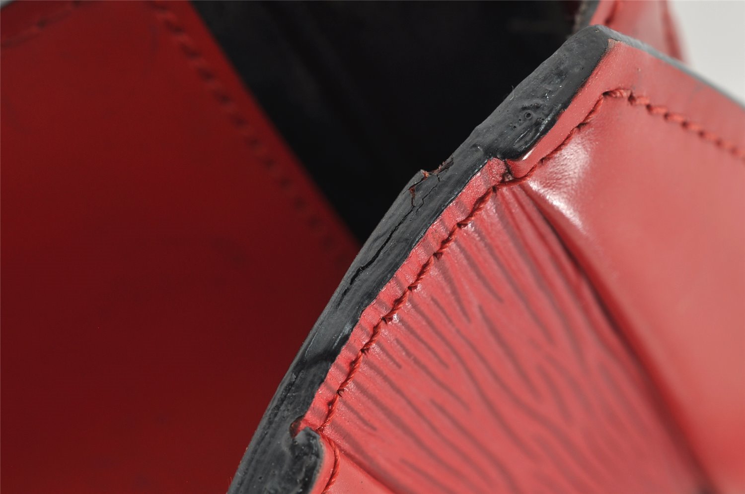 Authentic Louis Vuitton Epi Riviera Hand Bag Red M48187 LV Junk 1716K