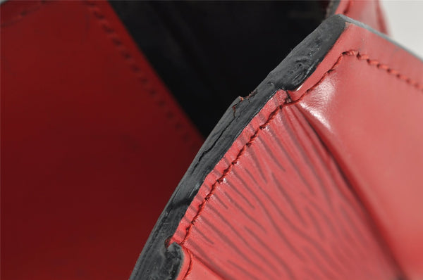 Authentic Louis Vuitton Epi Riviera Hand Bag Red M48187 LV Junk 1716K