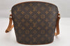 Authentic Louis Vuitton Monogram Drouot Shoulder Cross Body Bag M51290 LV 1717K