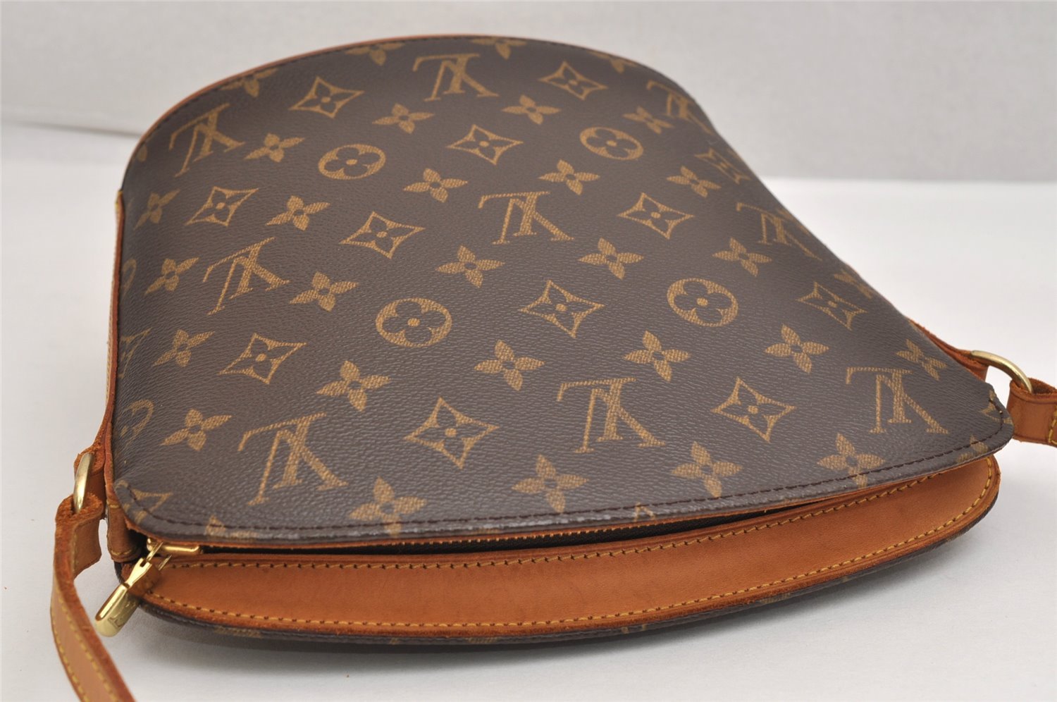 Authentic Louis Vuitton Monogram Drouot Shoulder Cross Body Bag M51290 LV 1717K