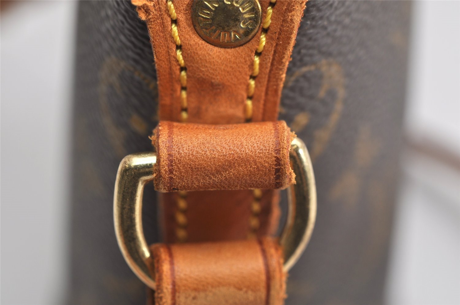 Authentic Louis Vuitton Monogram Drouot Shoulder Cross Body Bag M51290 LV 1717K