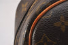 Authentic Louis Vuitton Monogram Trouville Hand Bag Purse M42228 LV 1718I
