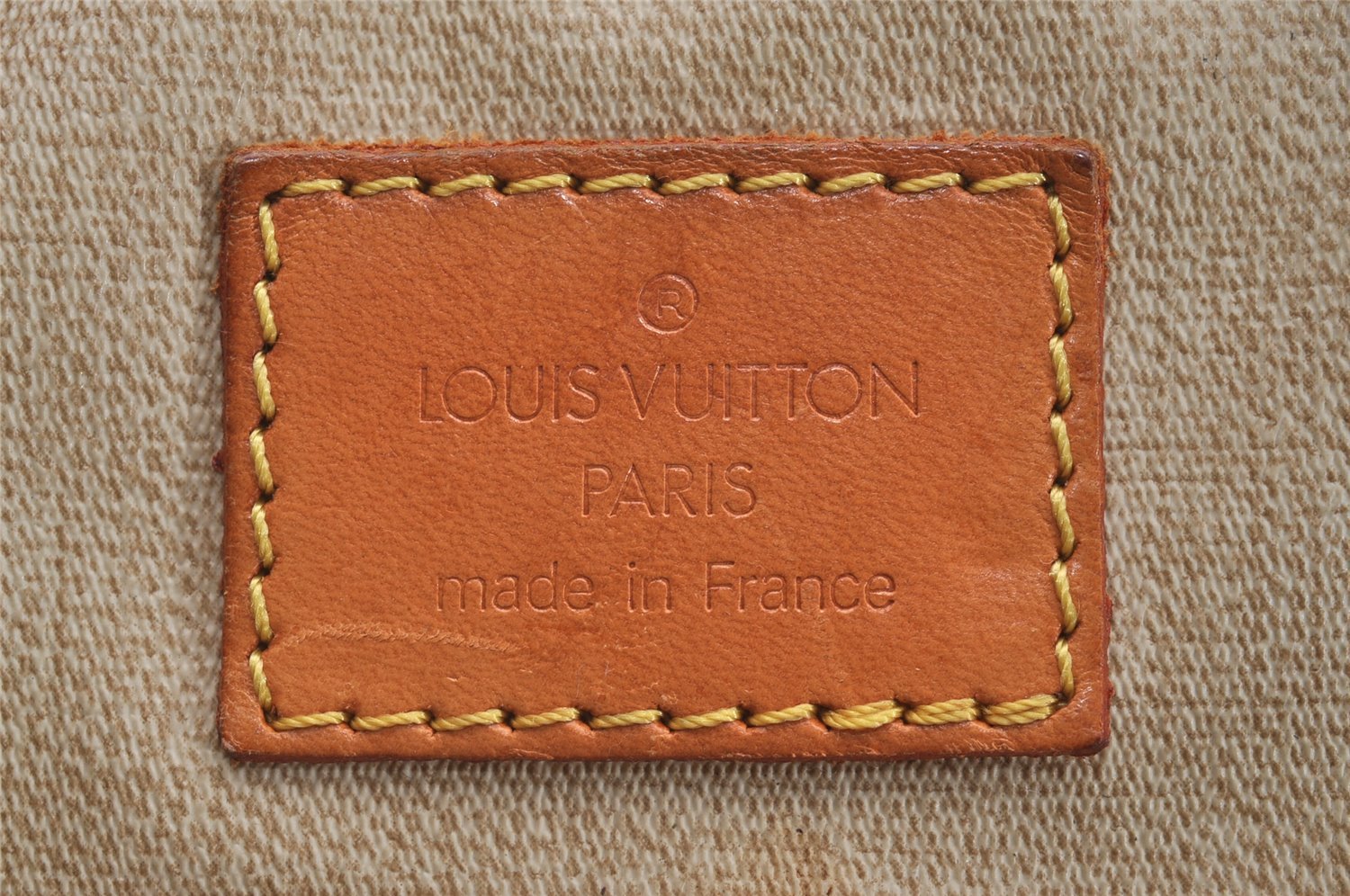 Authentic Louis Vuitton Monogram Trouville Hand Bag Purse M42228 LV 1718I