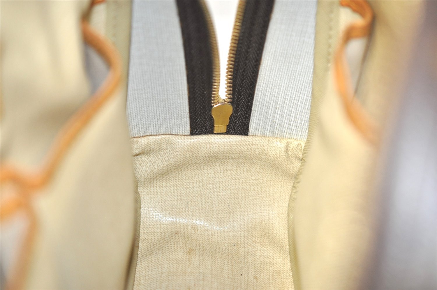 Authentic Louis Vuitton Monogram Trouville Hand Bag Purse M42228 LV 1718I