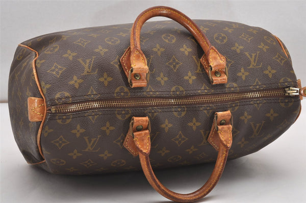 Authentic Louis Vuitton Monogram Speedy 35 Hand Boston Bag Old Model LV 1718J