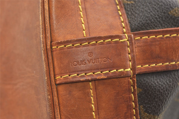 Authentic Louis Vuitton Monogram Noe Shoulder Drawstring Bag M42224 LV 1718K
