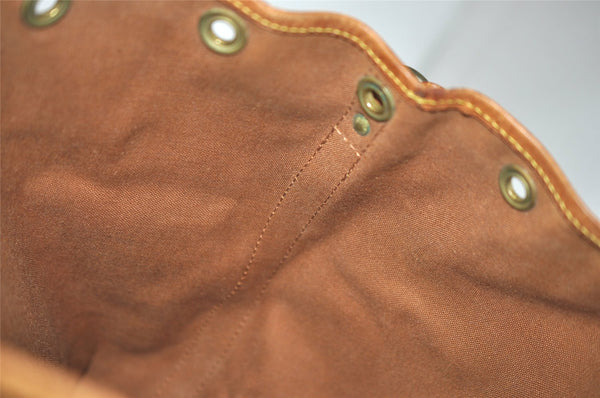 Authentic Louis Vuitton Monogram Noe Shoulder Drawstring Bag M42224 LV 1718K