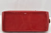 Authentic Louis Vuitton Vernis Rose Wood Avenue Shoulder Bag Red M93507 LV 1719I