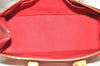 Authentic Louis Vuitton Vernis Rose Wood Avenue Shoulder Bag Red M93507 LV 1719I