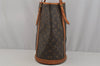 Authentic Louis Vuitton Monogram Bucket GM Shoulder Tote Bag M42236 Junk 1719J