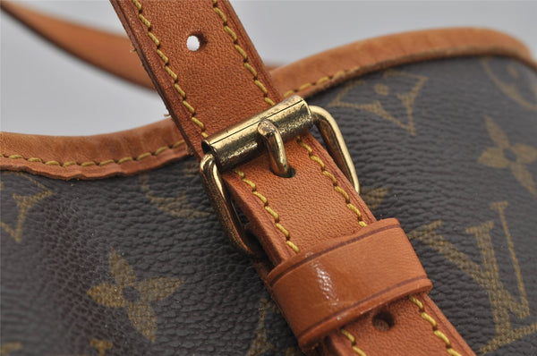 Authentic Louis Vuitton Monogram Bucket GM Shoulder Tote Bag M42236 Junk 1719J