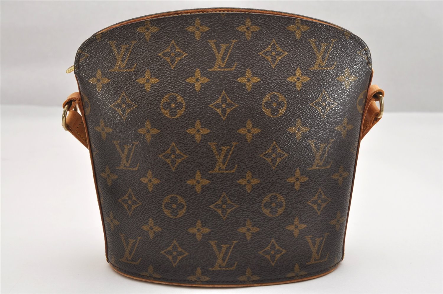 Authentic Louis Vuitton Monogram Drouot Shoulder Cross Body Bag M51290 LV 1719K