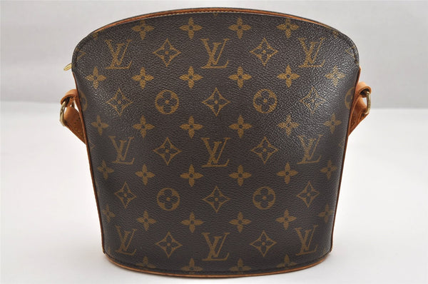 Authentic Louis Vuitton Monogram Drouot Shoulder Cross Body Bag M51290 LV 1719K