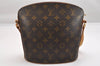 Authentic Louis Vuitton Monogram Drouot Shoulder Cross Body Bag M51290 LV 1719K