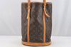Authentic Louis Vuitton Monogram Bucket GM Shoulder Tote Bag M42236 Junk 1720I
