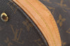 Authentic Louis Vuitton Monogram Bucket GM Shoulder Tote Bag M42236 Junk 1720I