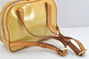 Authentic Louis Vuitton Vernis Murray Backpack Yellow M91038 LV 1720K